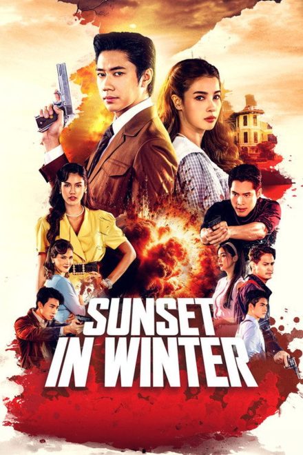 Sunset in Winter afişi
